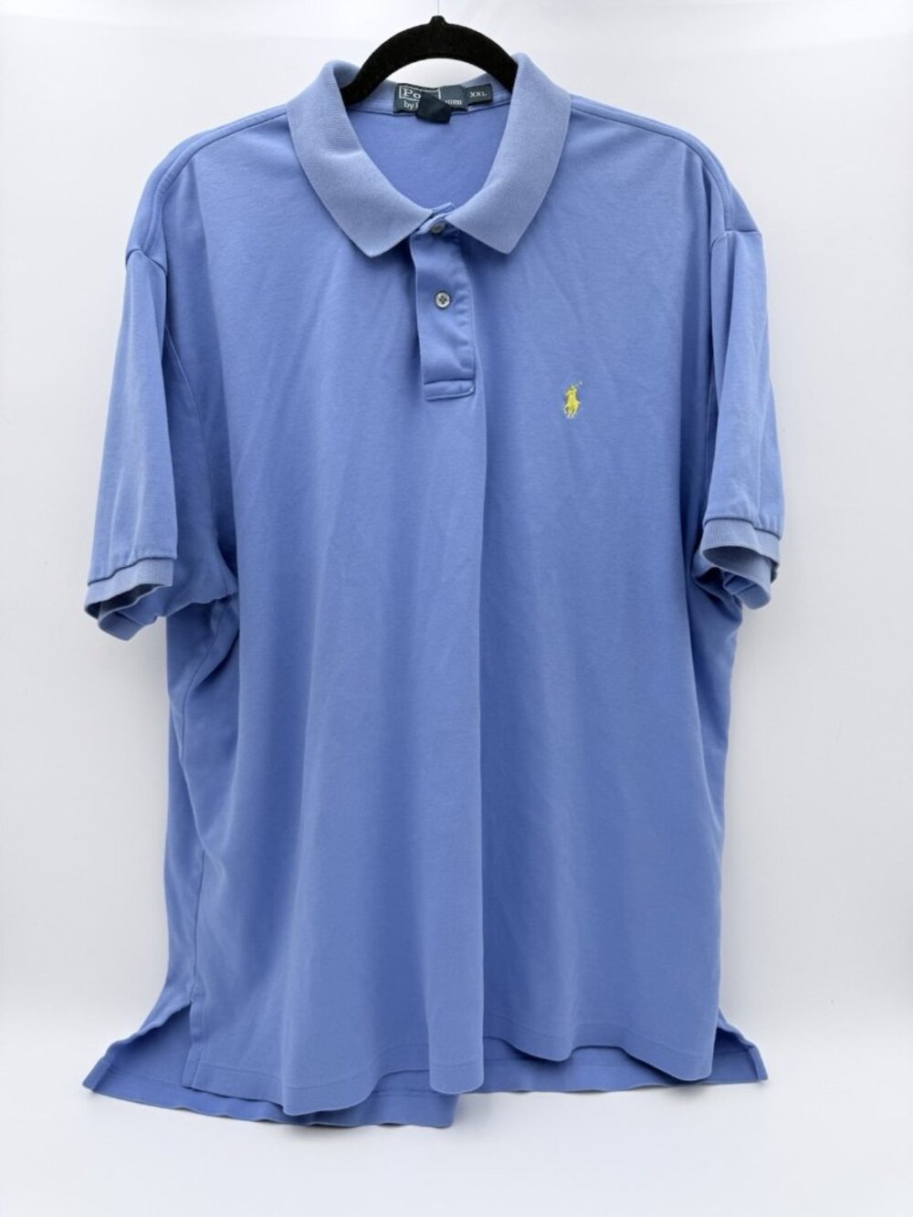 Mens Ralph Lauren Polo Golf Shirt Yellow Short Sleeve Cotton Size XXL Bundle - Picture 9 of 16